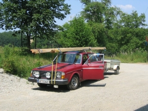 Transport mit Volvo